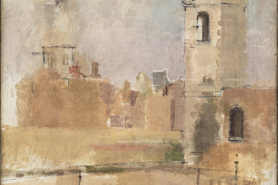 Study for St Nicholas Cole Abbey and Bow Church