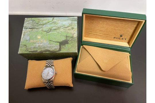 Rolex Datejust 36mm Gents Steel & White Gold Watch