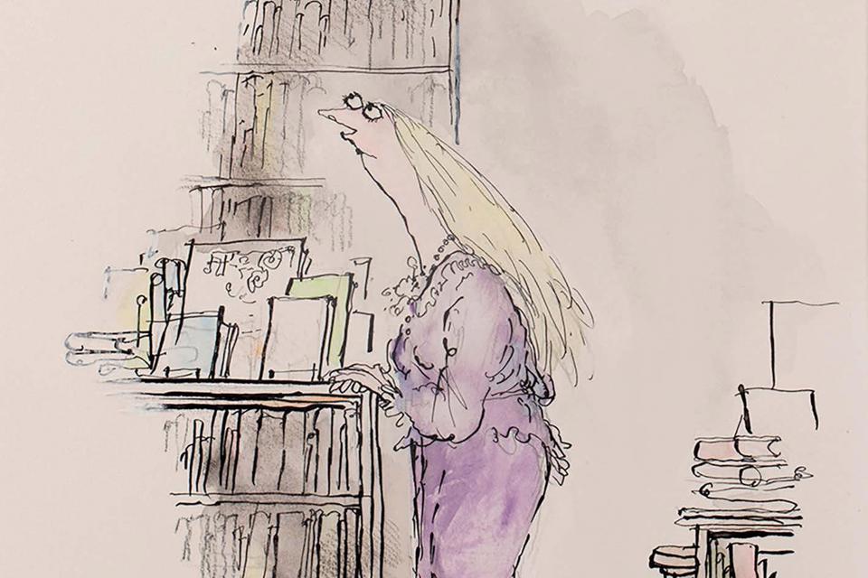 Ronald Searle illustration