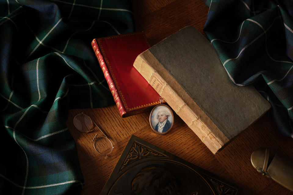 Portrait minaiture of Robert Graham