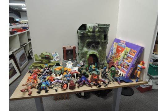 Mattel Playworn He-man Masters Of The Universe Figures…