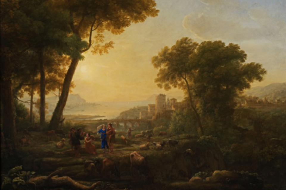 Claude Lorrain’s Landscape with Rural Dance
