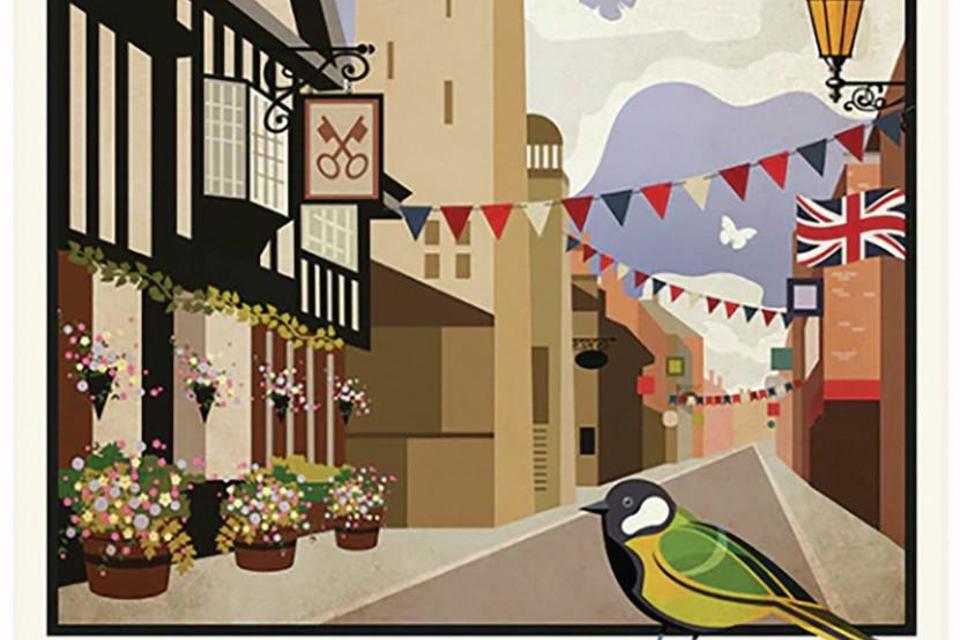 A poster promoting Knutsford