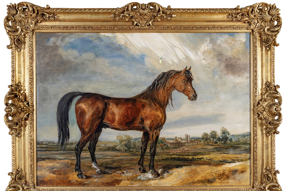 James Ward equine portrait