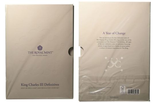 United Kingdom 25x King Charles Iii Definitives 2023…