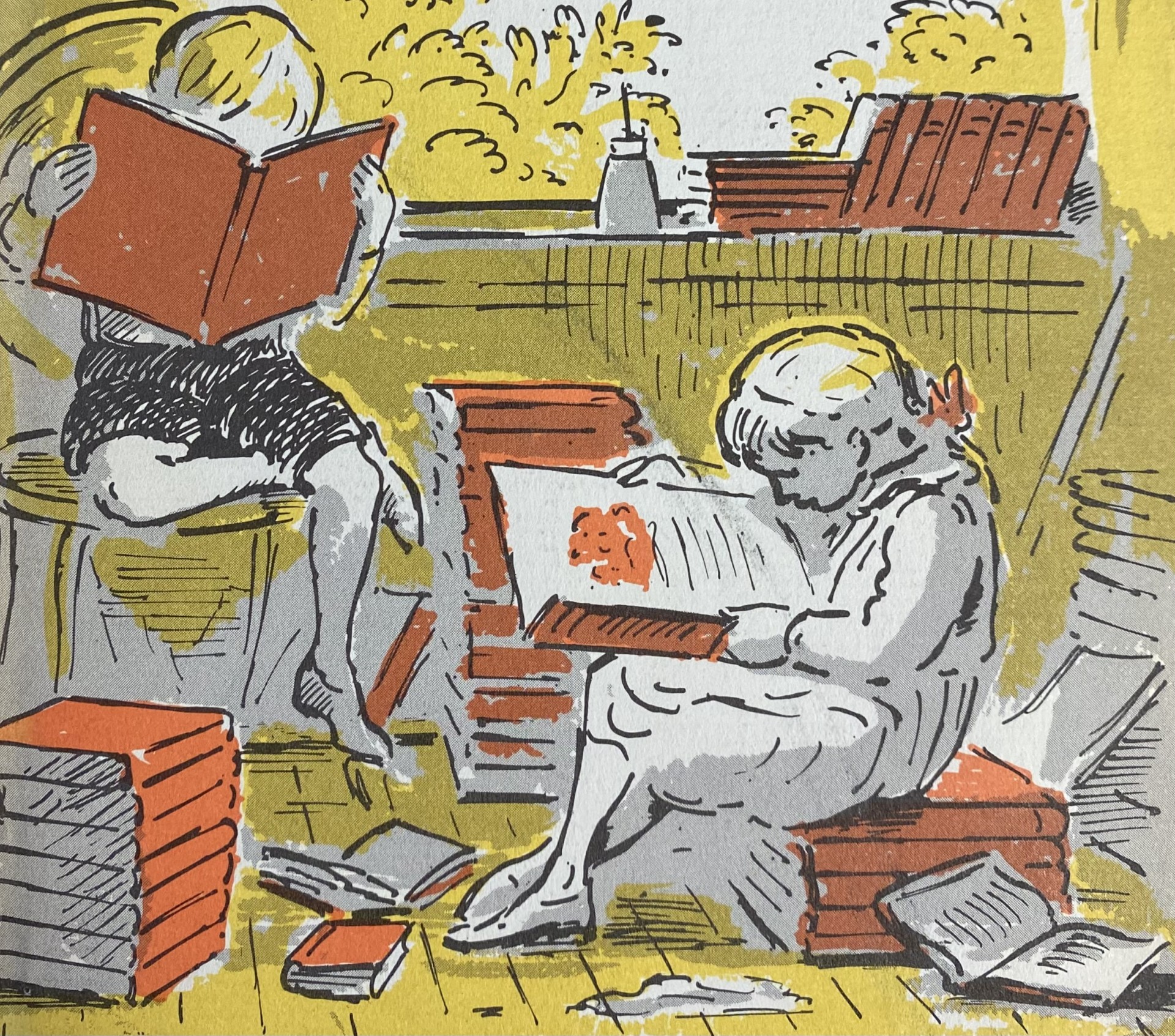 The February Library Sale