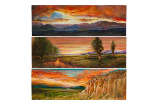 Gene Hackman (1930-2025)untitled Sunset Landscapes…