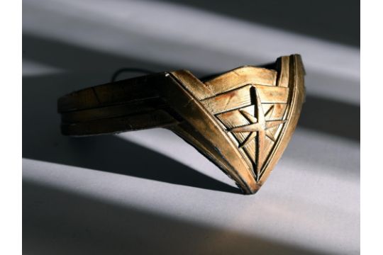 Wonder Woman (2017) Production-made Tiara DC prop