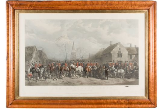 Davey (William Turner). The Pytchley Hunt