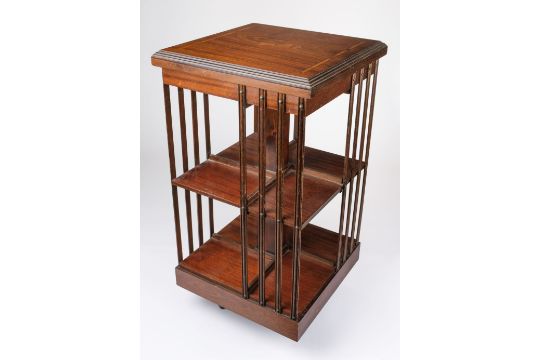 An Edwardian style mahogany bookcase