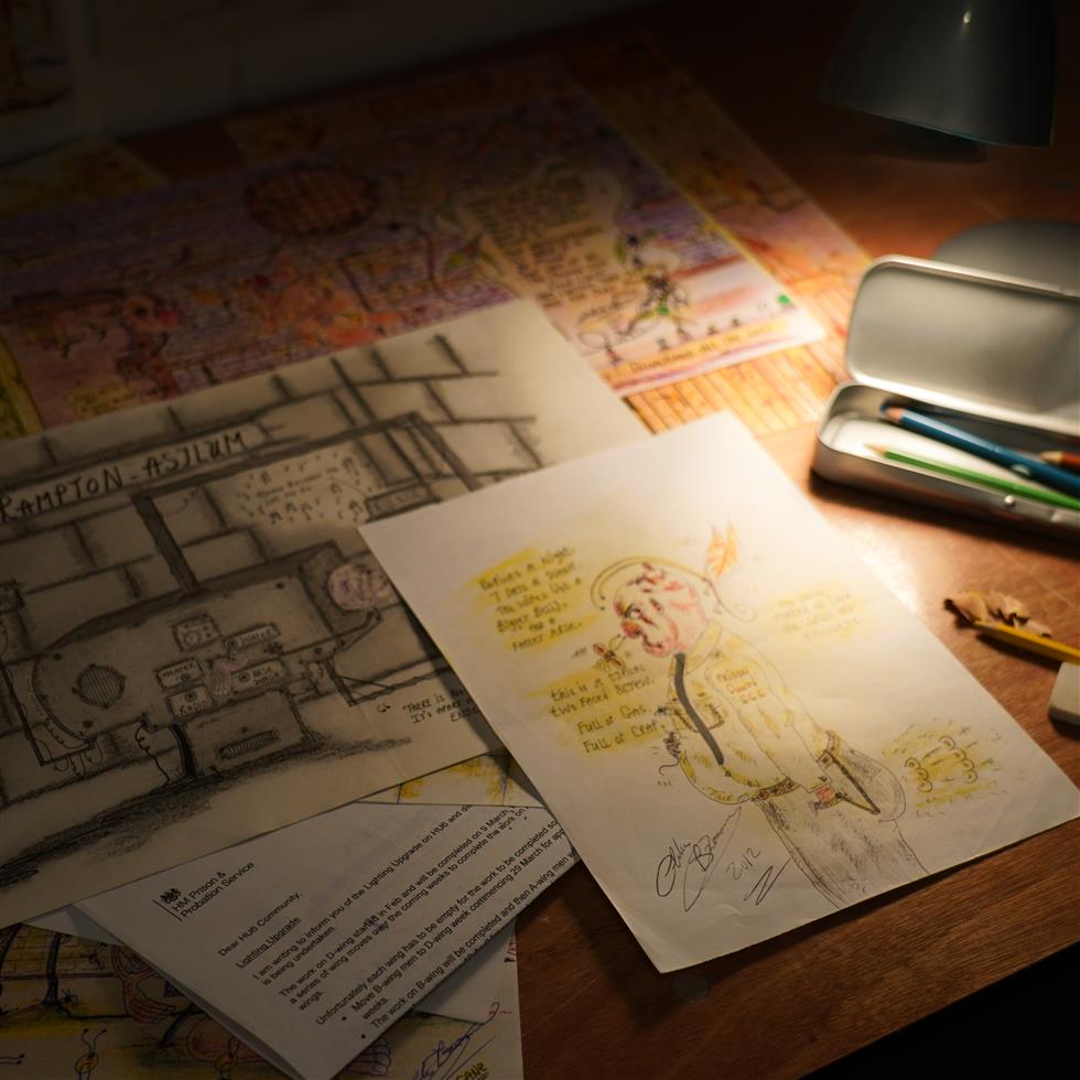 Charles Bronson: Expression in Confinement