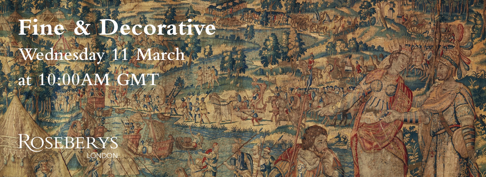 Roseberys banner - Fine and Dec