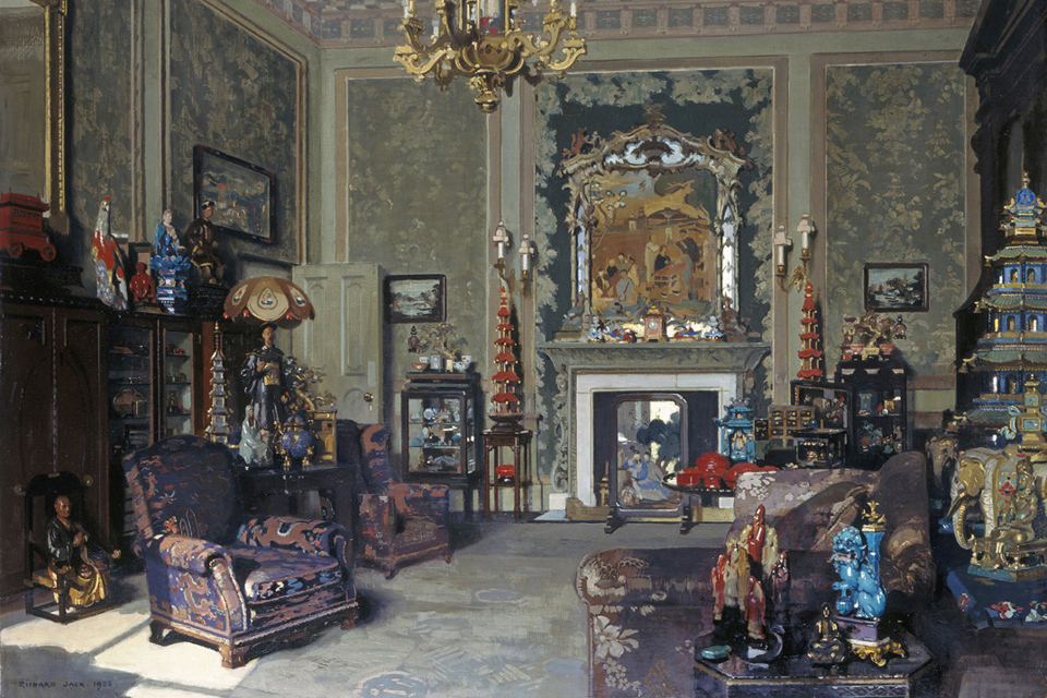 The Chinese Chippendale Drawing Room at Buckingham Palace