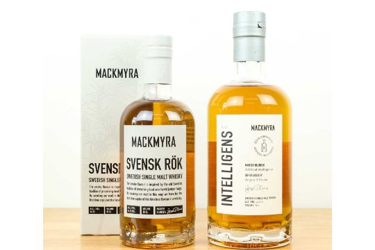 Two bottles of whisky