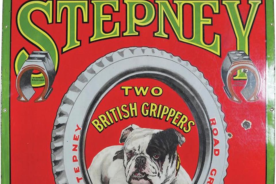 Stepney Tyres sign