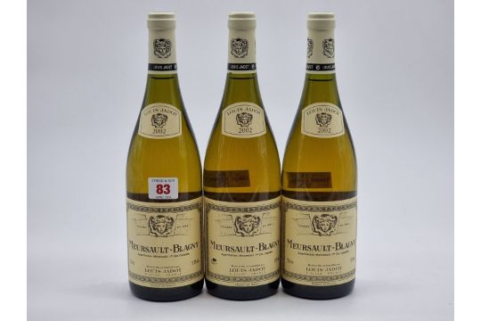 Three 75cl bottles of Meursault-Blagny 1er