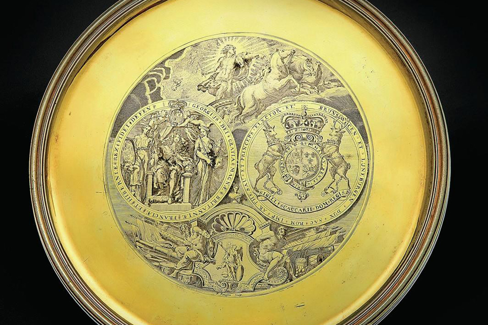 Walpole seal salver