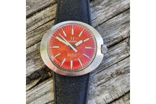 An Omega Genève Dynamic Wristwatch Dating To The 1970s.…