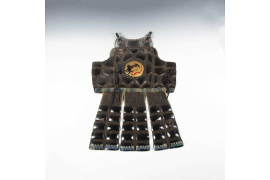 A scarce Japanese kusari dou or upper body armour