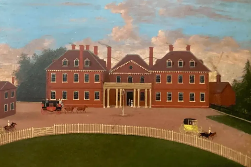 View of Marlborough College by George Maton