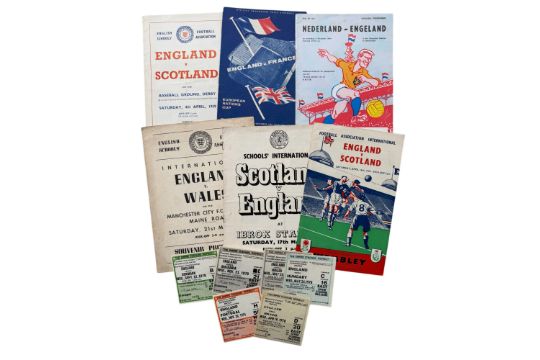 England International Football Programme