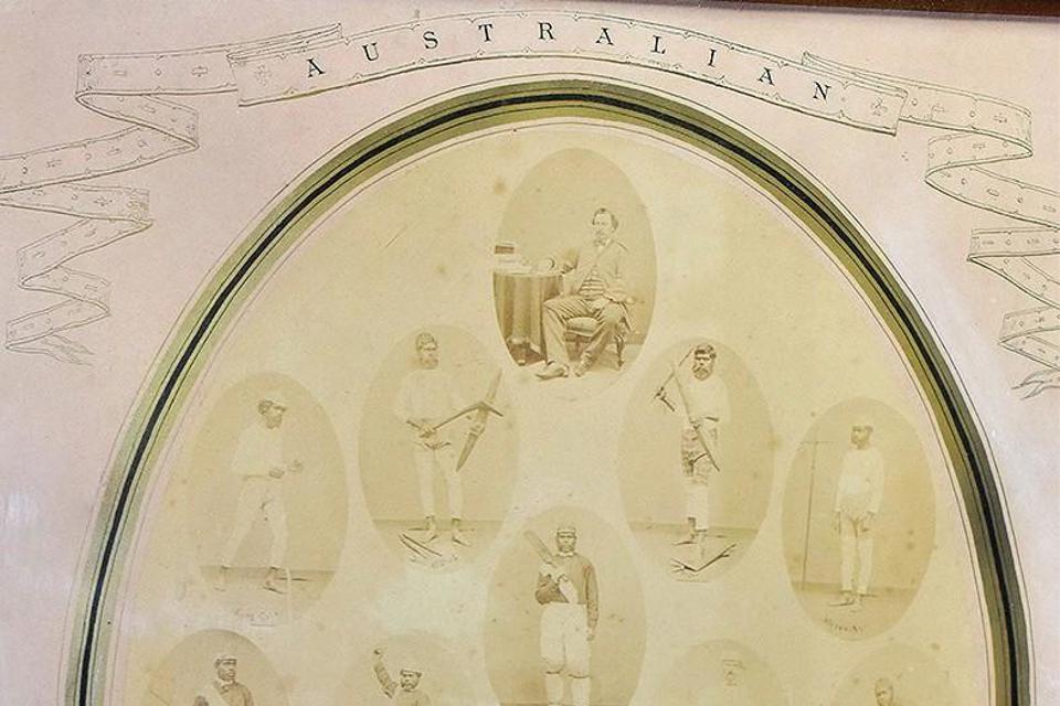 Australian Aboriginal cricket team poster