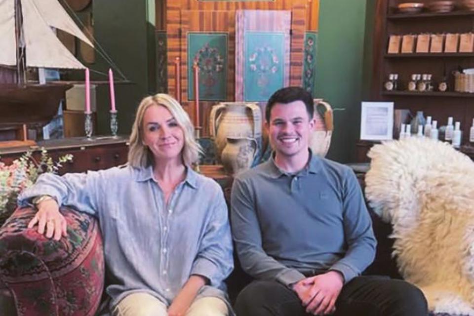 Donna Williams and Ryan Parfitt