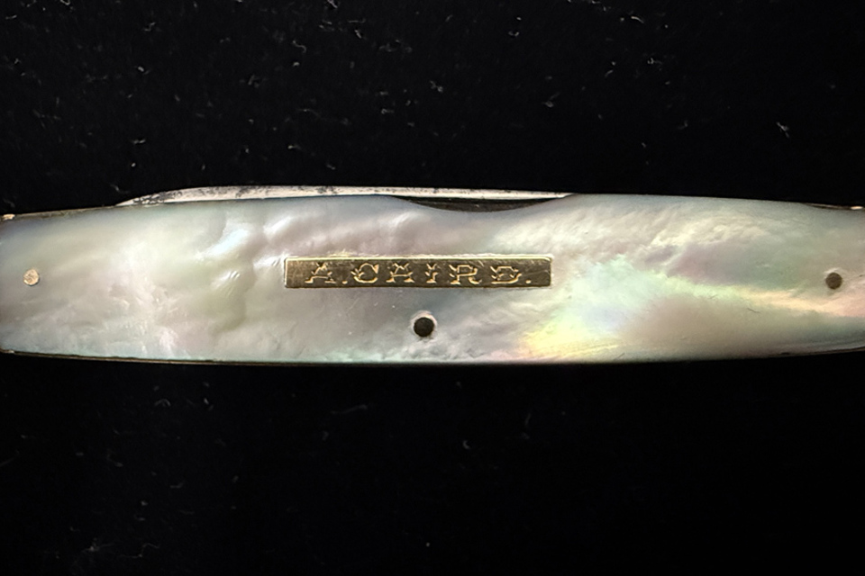 Pocket knife from the Titanic