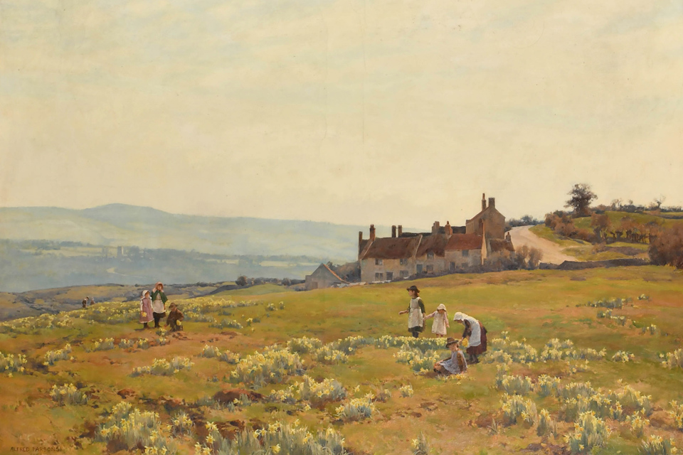 On Mendip by Alfred Parsons