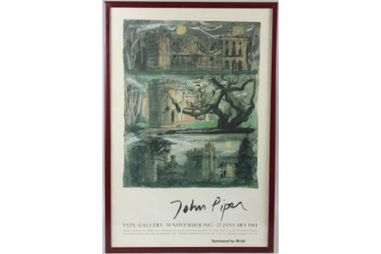 Colour Poster For The Tate Gallery