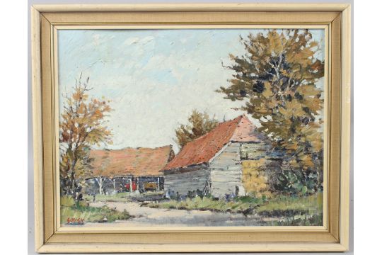 Modern British School 'Sprocketts Farm Leatherhead'