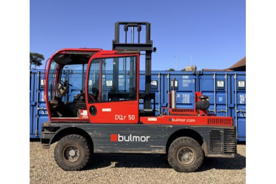 Heavy Duty Bulmor Dq 50 Industrial Side Loader Forklift…