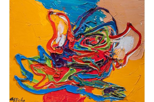 Karel Appel (1921-2006), Ca. 1975, Oil On Canvas