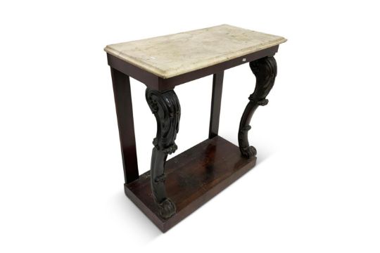 Early Victorian Mahogany Console Table
