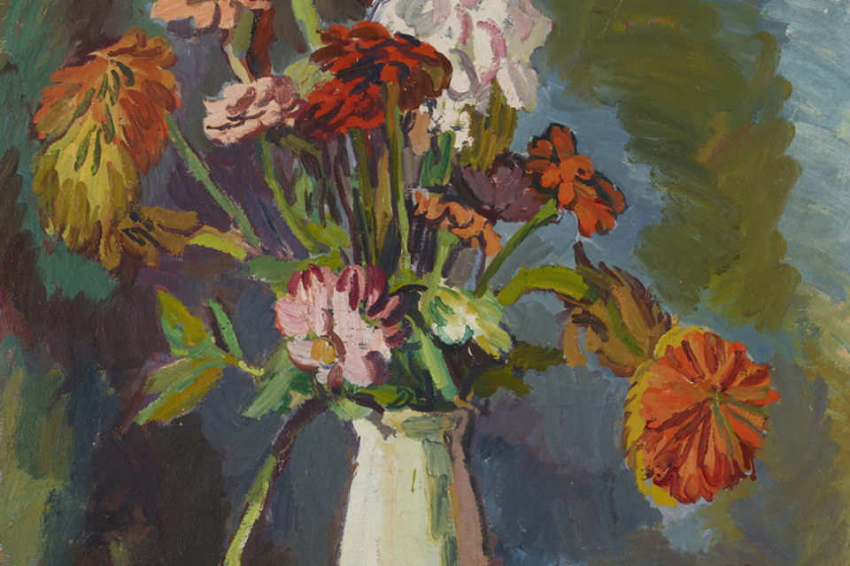 Still Life – Flowers by Duncan Grant