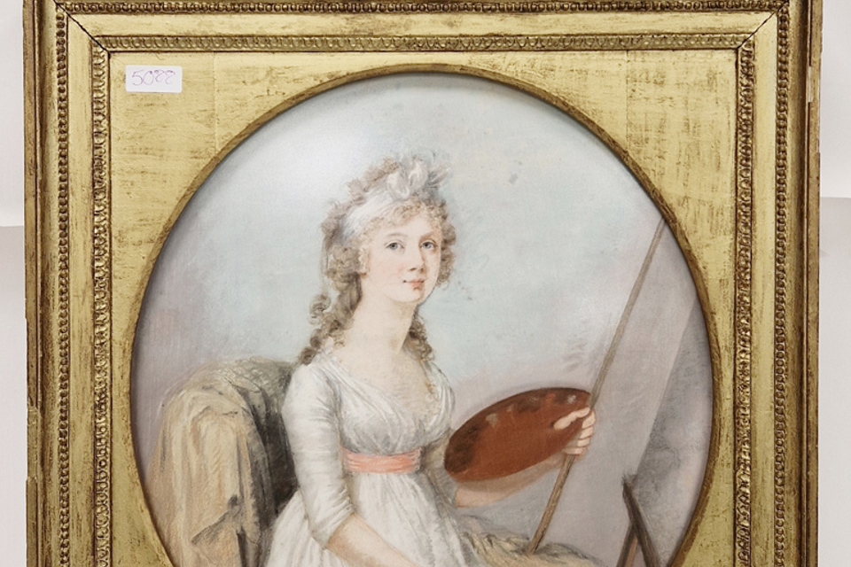 Anna Tonelli self portrait 