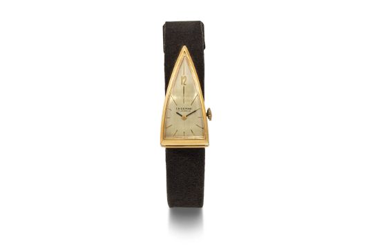 A Lucerne 10k Gold Plated Stainless Steel Space Age…