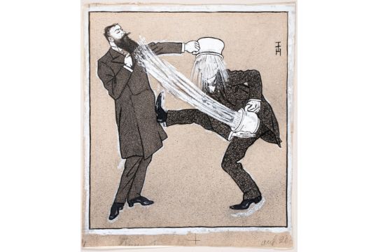 Thomas Theodor Heine. The brutalization of theatre