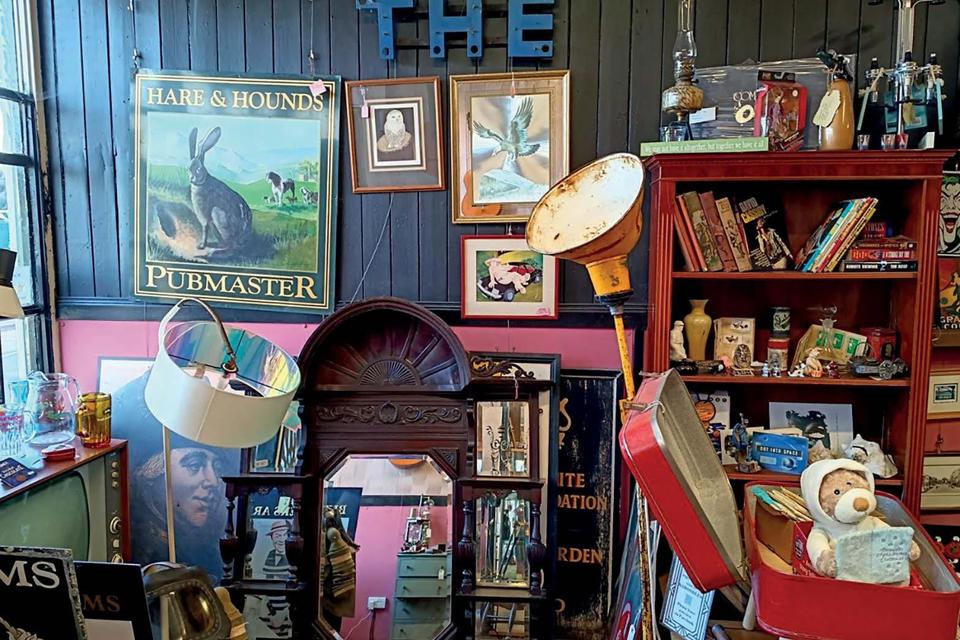 An interior at Kaboodles Emporium in Rochester.