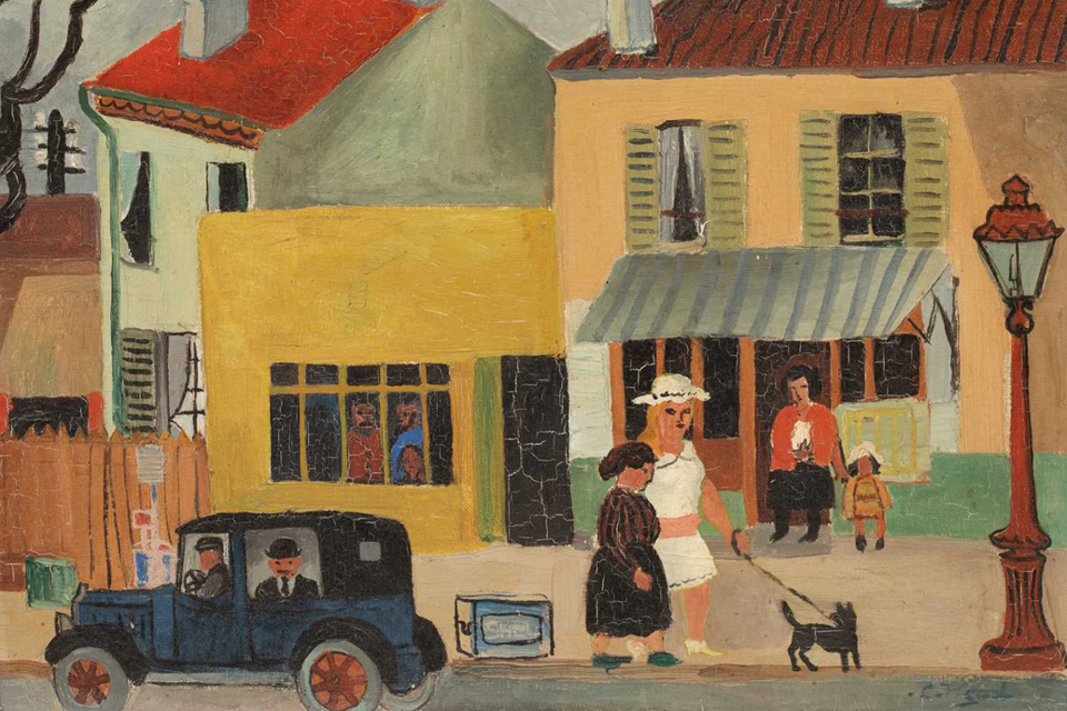 The Yellow Garage by Christopher Wood