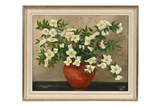 An oil painting still life MJC. 38 x 50 cm