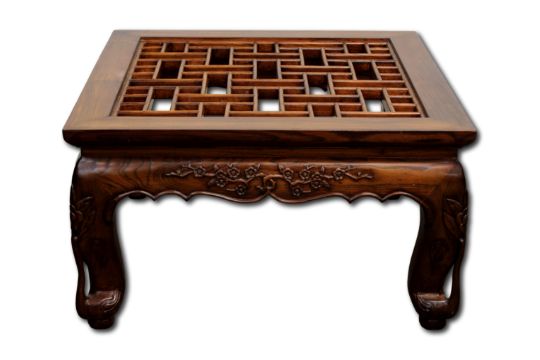 A 20th century Chinese style wooden table