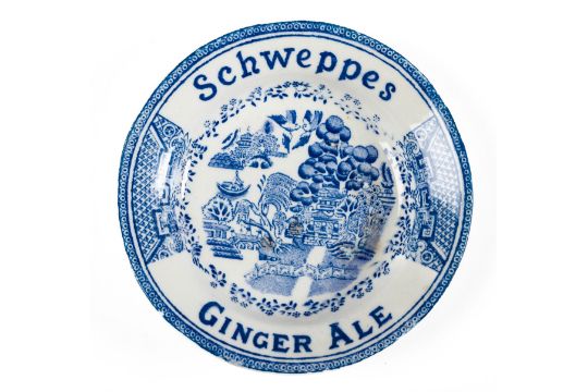 A 20th century Schweppes Ginger Ale dish