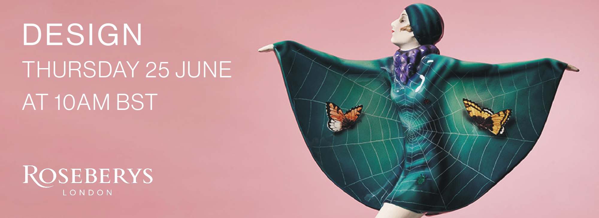 Roseberys banner - Design