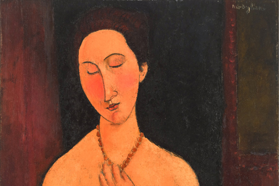 Nu assis au collier by Amedeo Modigliani