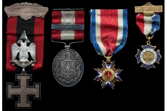The Service Medals Attributed To Colonel A. M. Ferris,…