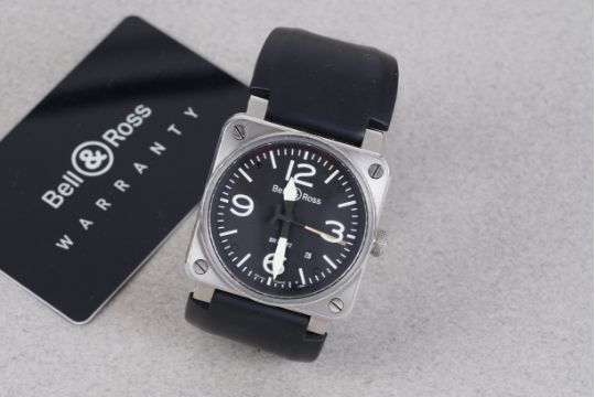 Bell & Ross Aviation W/ Box & Papers Ref. Br03-92-s