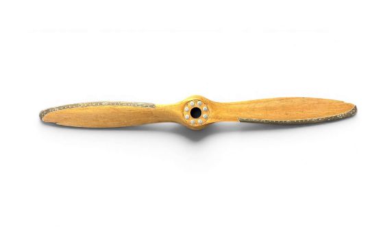 An Early 20th Century Wooden Two Blade Aircraft Propeller