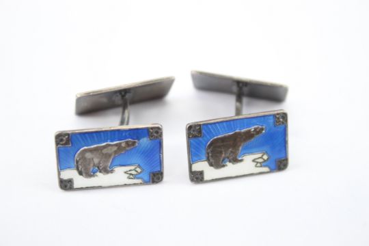 Einar Modahl of Norway Sterling Silver Cufflinks