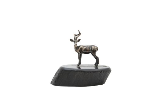 A Patrick Mavros silver gazelle